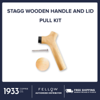 Fellow Stagg Wooden Handle and Lid Pull Kit