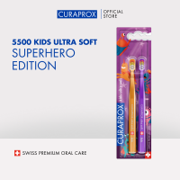 Curaprox Kids Toothbrush for Children (ages 4-12 years old) Ultra soft with 5500 bristles 1pc