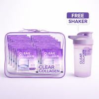 Collagen Sachet Clear 10000mg 30pcs with shaker