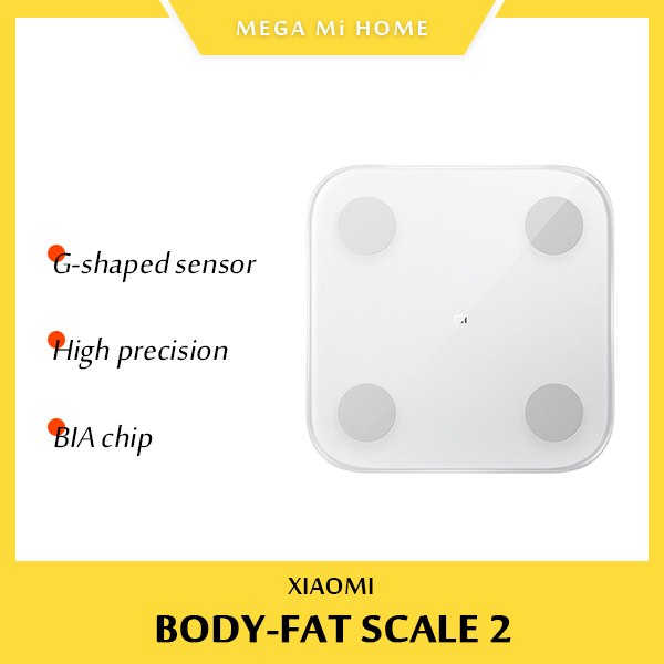 Xiaomi Body Fat Scale 2 Bluetooth 5.0 Smart Weighing Scale Mi Fit APP w