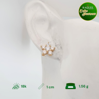 18k Pawnable  Gold Earrings