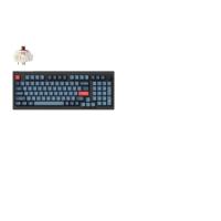 Keychron V5 Max Knob QMK Mechanical Keyboard Carbon Black 96% Layout Tri-mode RGB Hot-Swap QMK