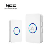 Wireless Doorbell Battery included Waterproof Remote with AC Power Plug Smart Door Bell 1 Button to 1 Receivers Directly Use