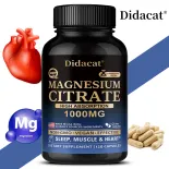 Viên Nang Magie Citrate 1000 Mg | Thực Phẩm Bổ Sung Dễ Hấp Thụ - Hỗ Trợ Giấc Ngủ, Cơ Bắp Và Sức Khỏe Tim Mạch