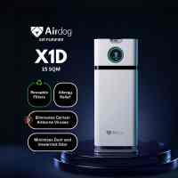 Airdog X1D White Air Purifier ♻️ Washable and Reusable Filters | Safe for Babies & Pets | Removes Allergens Odors & Dander | Covers up to 15 SQM | Quiet Sleep Mode | App Control