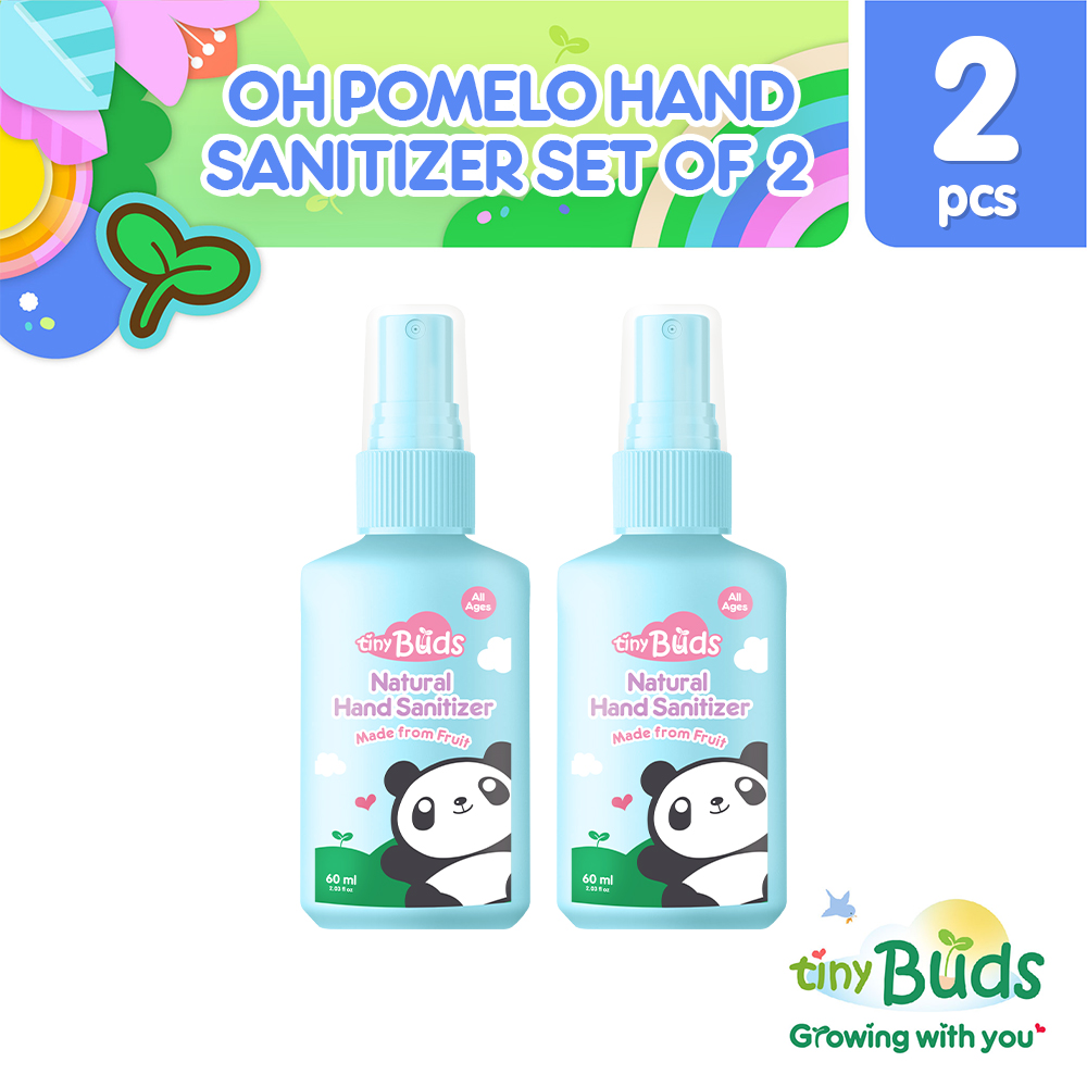 Tiny Buds Natural Baby Hand Sanitizer Oh Pomelo! - Set of 2