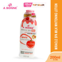 A Bonne Miracle Whitening Body Lotion 200ml - Firming & Brightening Formula with Tomato & Lycopene Extracts