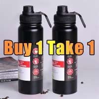 FEELYO Buy 1 Take 1 Tumbler Hot and Cold 24 Hours Double Wall Vacuum Insulated Stainless Steel Water Bottle