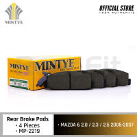 MINTYE Rear Brake Pads MP-2219 For MAZDA 6 2.0/2.3/2.5 05-07 (DB1760)