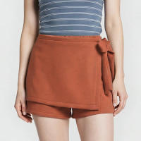 Genevieve Gozum Stretchy Solid Skort