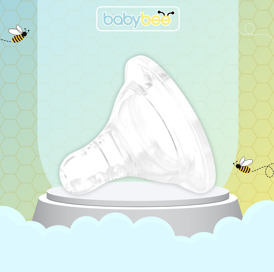 Babybee Silicone wide neck attached to baby bottles and Bottle Nipples Nipple kit Set
