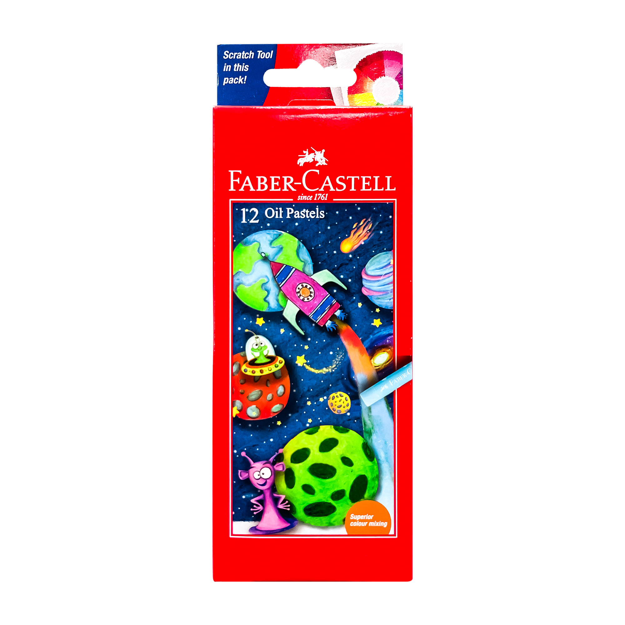 Faber-Castell Oil Pastel 12 Colors (12126012)