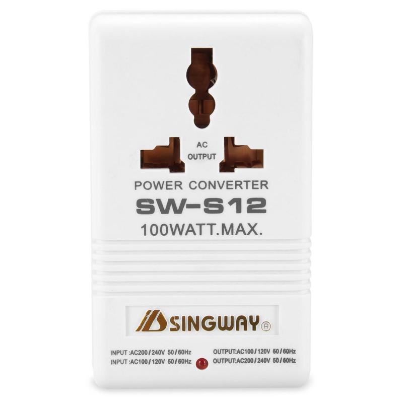 PANDA Professional 220/240 To 110/120 Power Voltage Converter New White