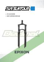 Suntour Epixon Stealth Black Air Fork Suspension 27.5 & 29