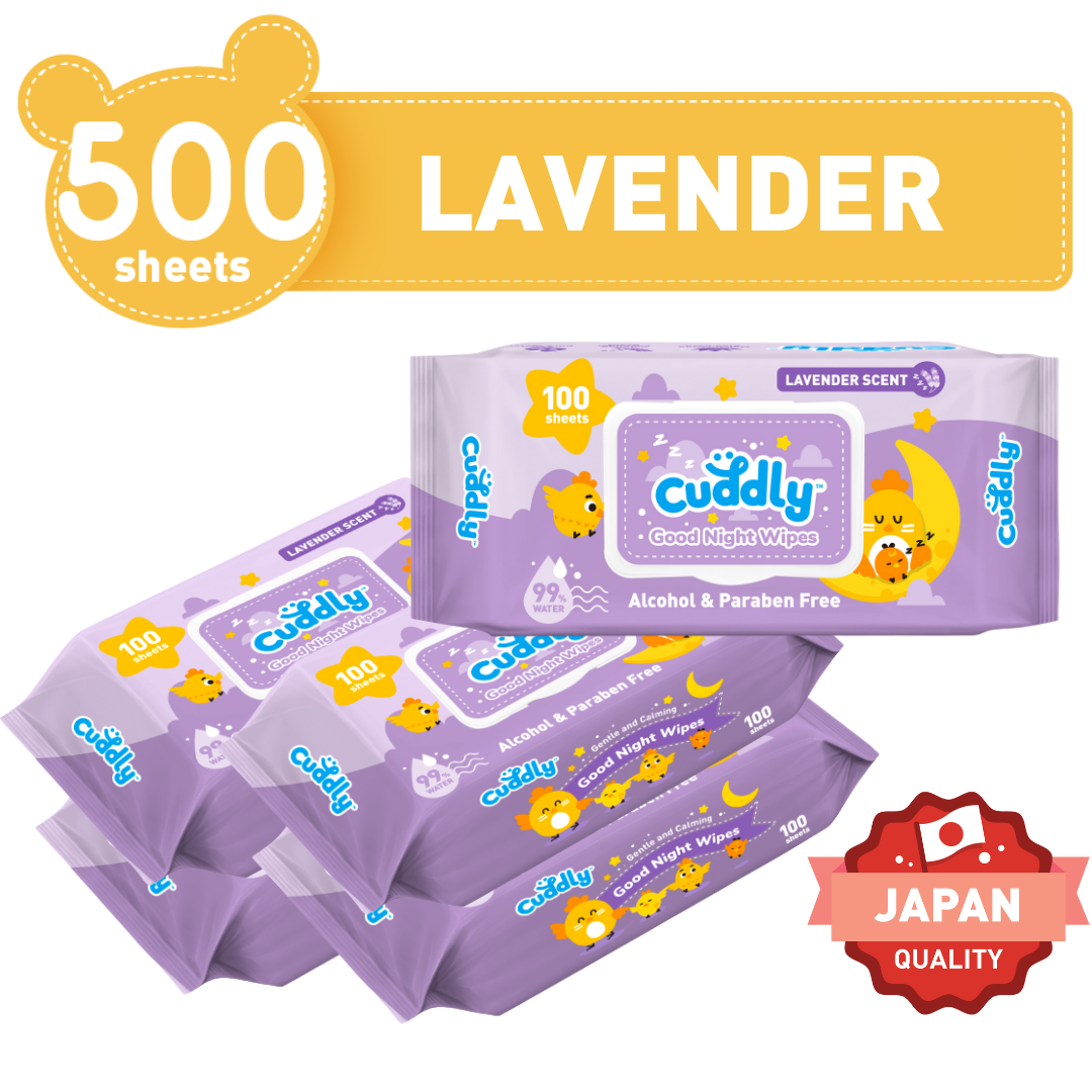 Lavender scented 2024 baby wipes