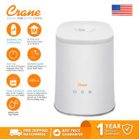 Crane Top Fill Ultrasonic Cool Mist Humidifier for Cough Colds Flu & Sore Throat