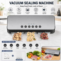 Lecon Vacuum Packaging Machine | Automatic Household Food Sealer High-Quality ABS Material for Food Preservation Sealing Thickened 30cm