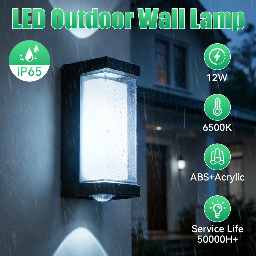✨【3 Days Delivery 】LANGYUE Aluminum LED Wall Light Waterproof Modern Wall Lamp Outdoor Wall Mounted Light bedroom Indoor Decorative Wall Lights Double Head Wall Lighting Sconce Lamp 4W 6W 8W AC 220V for Balcony Courtyard Living Room Bedroom Home Deco