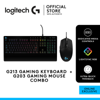 Logitech Gaming Mouse G203 2nd Gen 8000 DPI Rainbow Optical Effect LIGHTSYNC RGB Wired