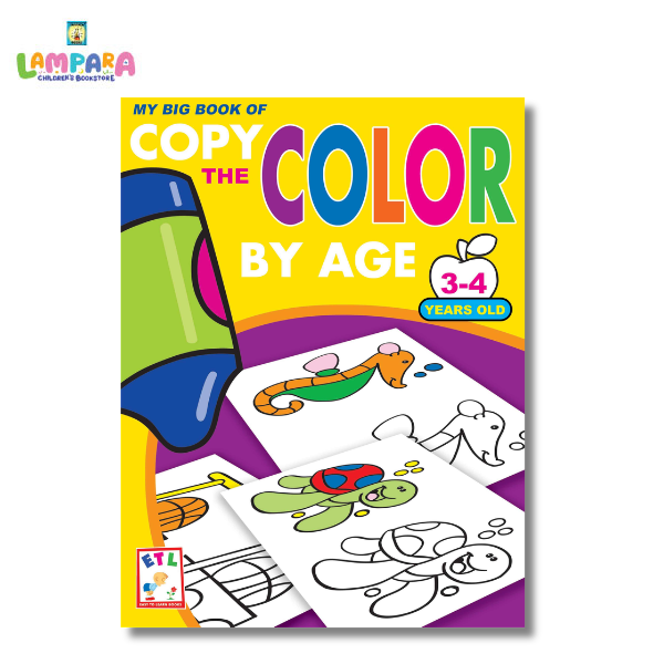 My Big Book Of Copy The Color (By Age 3-4)