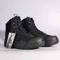 UNDER ARMOUR PATROL SHOES MIDCUT WITH ZIPPER BLACK