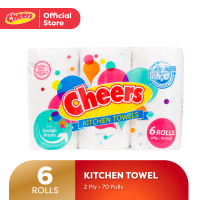 Cheers Regular Kitchen Towel - Nested Embossed Design (6 Rolls) CTS