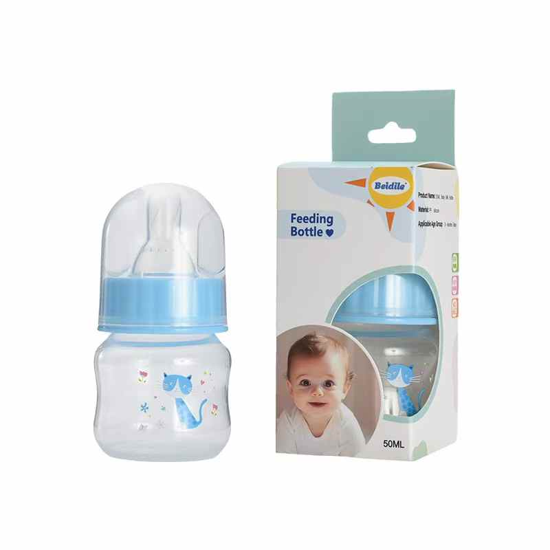 CiCi Baby Bpa Free Feeding Bottle Newborn PP Milk Bottle Formula Breast With Slow Flow Nipple Feeding Essentials Newborn Baby Needs 60ml