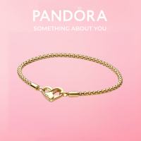 Original Pandora Studded Chain Bracelet  Gold-plated