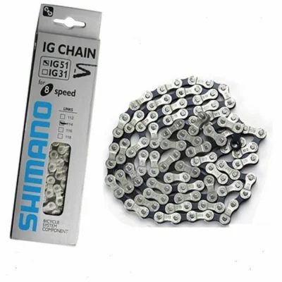 New Racing Bicycle 6/7/8 Speed Chain IG51 Shimano Bike Chain MTB 116 Links For Bicycle Replacement