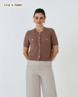 Trinity Blouse (Taupe)