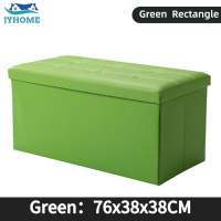 JYHOME Ottoman Storage Box Rectangular Adult Sofa Storage Stool Multifunctional High Quality Sitting Storage Chair