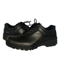 Checkpoint MARIKINA MADE mens LEATHER PATROL SERVICE SHOES black | Patrol