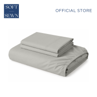 Soft Sewn 3 in 1 Bedsheet Set 1pc Fully Garterized Fitted Sheet 2pcs Pillowcase Lightweight Wrinkle-Resistant Microfiber (Single Semi Double Double Queen King)