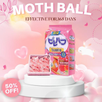 48pcs/Pack Japan Flower Moth Balls Anti-Mildew Flower Fragrance Camphor Balls Repellent Deodorizer