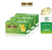 Twinings Green Tea and Lemon (25s) Bundle of 3