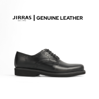 JIRRAS Men Swift Shoes Genuine Leather Filipino Handcraft Triple Black Abel