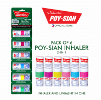 Poy Sian Inhaler and Liniment 2-in-1 (Pack of 6)