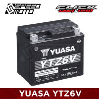 ORIGINAL YUASA YTZ6V HIGH PERFORMANCE FACTORY ACTIVATED NON-SPILLABLE MOTORCYCLE BATTERY FOR HONDA CLICK SPEEDMOTO