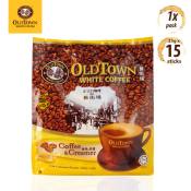 OLDTOWN 2-in-1 White Coffee with Creamer, 15 Sticks