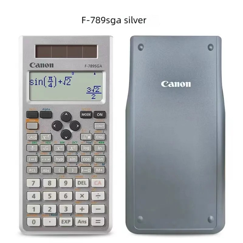 genuine Canon F-789SGA calculator (silver)