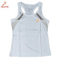 SLETIC Womens Cotton Drifit Sando breathable freely exercise jogging gym yoga dryfit cool dry Sando for Women M5515A