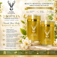 GFOXX Elixir Placenta Stem Cell Therapy Premium | Advanced Anti Aging Supplement | Deer Placenta Softgel Capsules