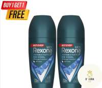 [BUY 1 TAKE 1] REXONA Men Deodorant Roll-On Ice Cool | Quantum dry | Powder Dry 2X 45ML