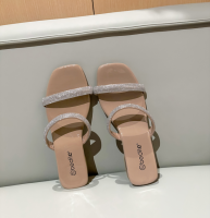 Philippines 2025 BEDILz fashion transparent mid-heel square toe womens shoes