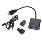 Micro HDMI to VGA Adapter with Audio - Brand not specified