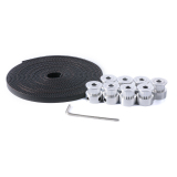 8x GT2 20T Timing Pulleys + 5M GT2 Timing Belt 3D Printer CNC Reprap Prusa TE407 - Intl September 2018 - 2 8x GT2 20T Timing Pulleys + 5M GT2 Timing Belt 3D Printer CNC Reprap Prusa TE407 - intl - 2