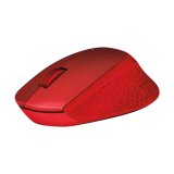 Logitech M331 Silent Plus Wireless Mouse (Red)