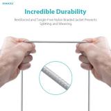 ROMOSS CB05n Nylon-braided Micro-USB Cable (Silver) August 2018 - 4 ROMOSS CB05n Nylon-braided Micro-USB Cable (Silver) - 4