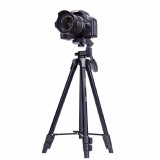 Yunteng VCT 5208 43cm-125cm Aluminum Light Weight Smartphones and DSLR Tripod with Bluetooth Remote for iOS & Android Smartphones (Black)