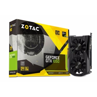 ZOTAC ZT-P10500C-10L GeForce GTX 1050 OC Edition 2GB GDDR5 128-Bit FireStorm Dual Fan Graphic Card